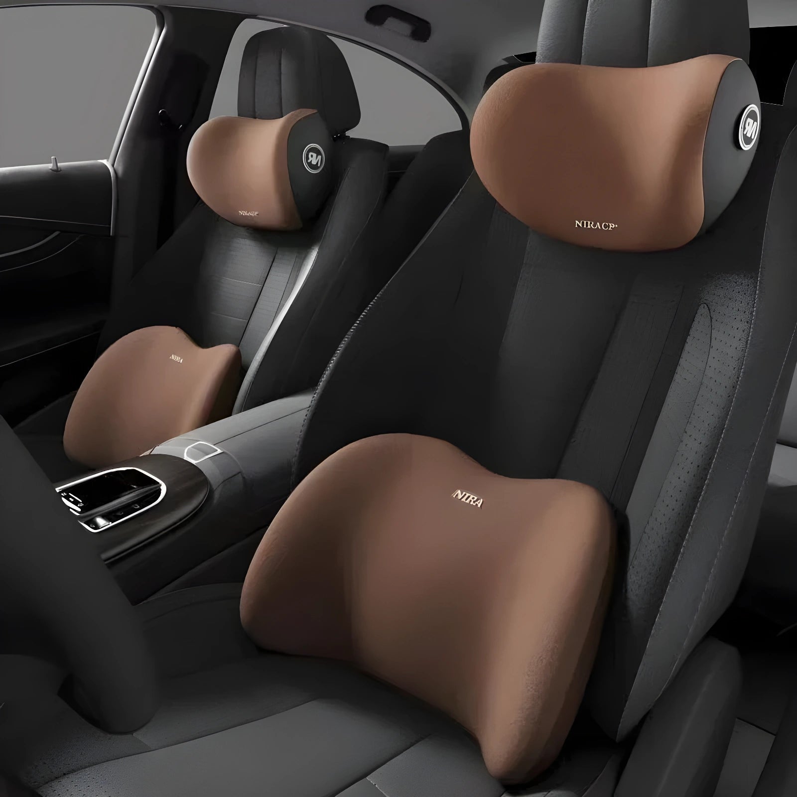 Ergonomisches Hüftkissen aus Memory-Schaum - auch für den Nacken erhältlich